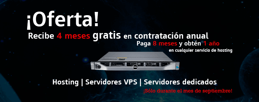 ¡4 meses gratis en contratación anual!