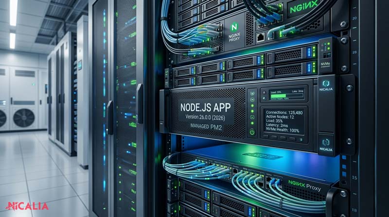 Node.js en 2026: Guía para escalar tu infraestructura en Nicalia Guía completa NodeJs Hosting