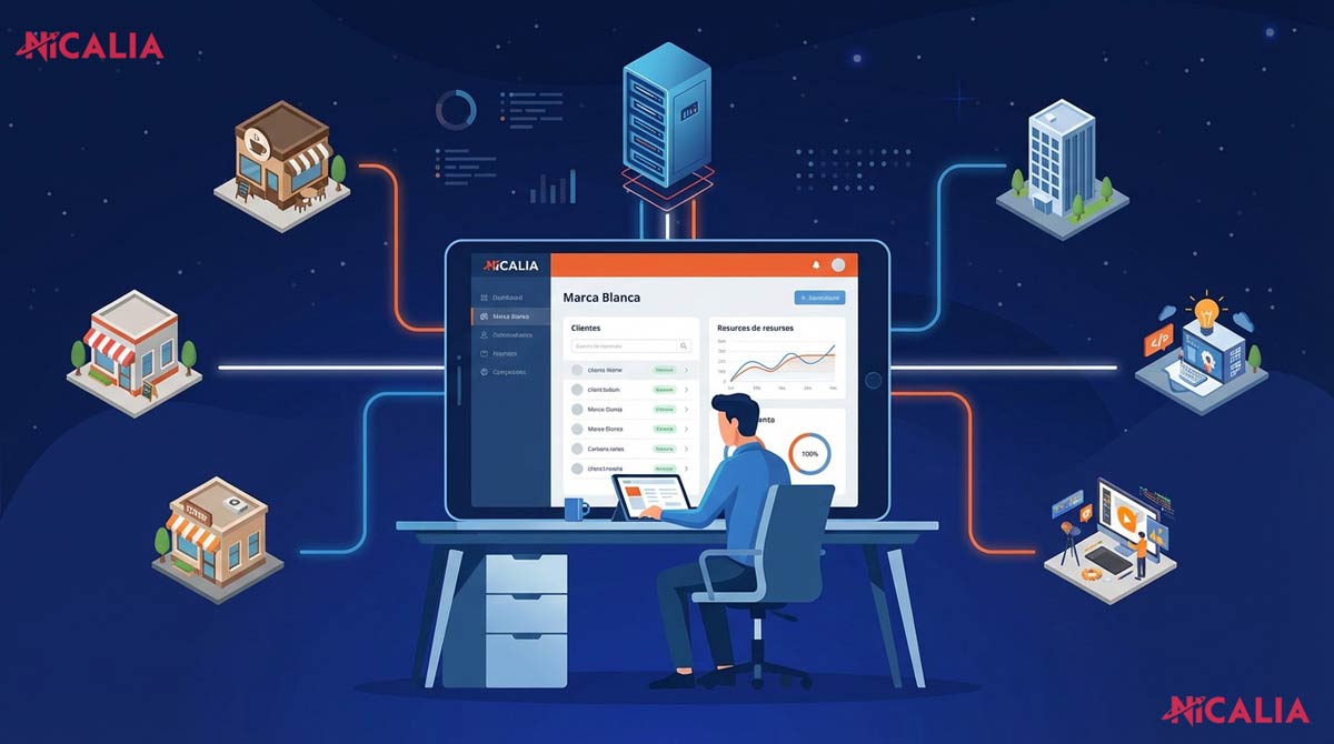 Hosting reseller de marca blanca - genera ingresos y gana prestaciones para tus clientes