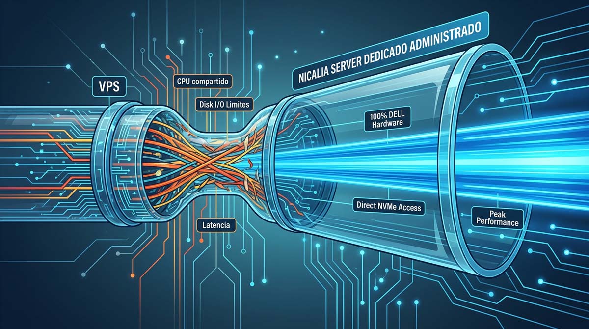Servidores dedicados administrados de Nicalia
