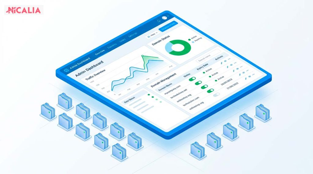 gestión de dominios para agencias