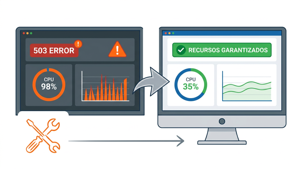 Cuándo pasar de hosting compartido a VPS administrado (y cuándo no hace falta) Cuando pasar a un hosting propio en lugar de un hosting compartido