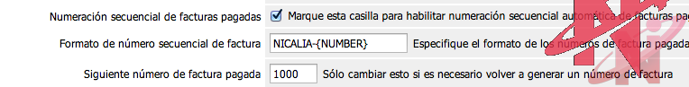 Facturas secuenciales WHMCS