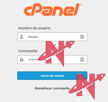 acceso de nicalia cpanel