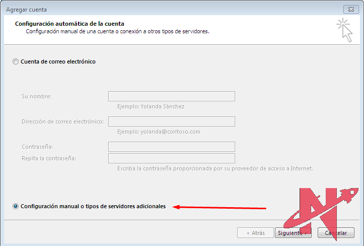 configuracion manual