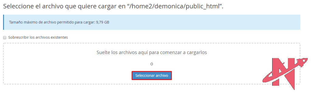 seleccionar archivo